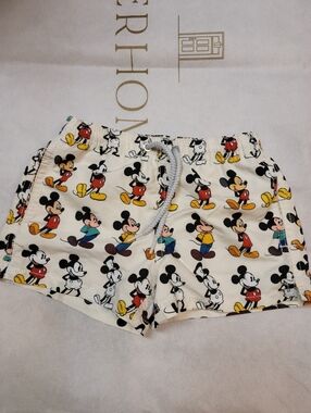 MC2 SAINT BARTH SZ 6 MICKEY MOUSE SWIM TRUNK